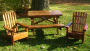 Kid's Adirondack Chairs and Table