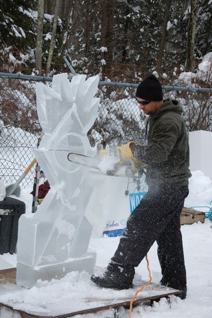 Sculpted Ice Works in Hawley Pennsylvania